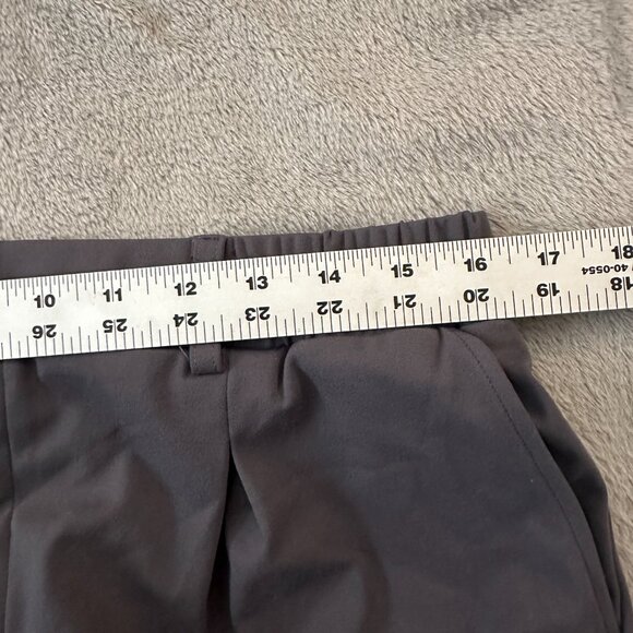 NWT Copyleaf Pleated Wide Leg Pull On Yoga Pants Women's XL Gray - Picture 4 of 5